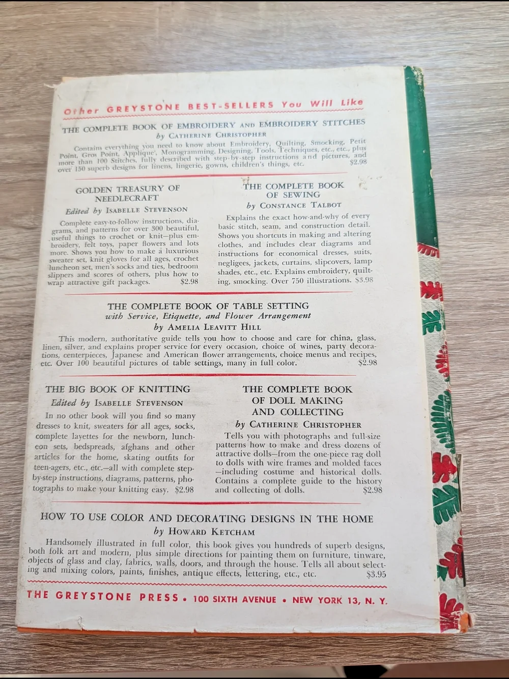 Vtg - The Standard Book of Quilt Making and Collecting - Marguerite Ickis 1949